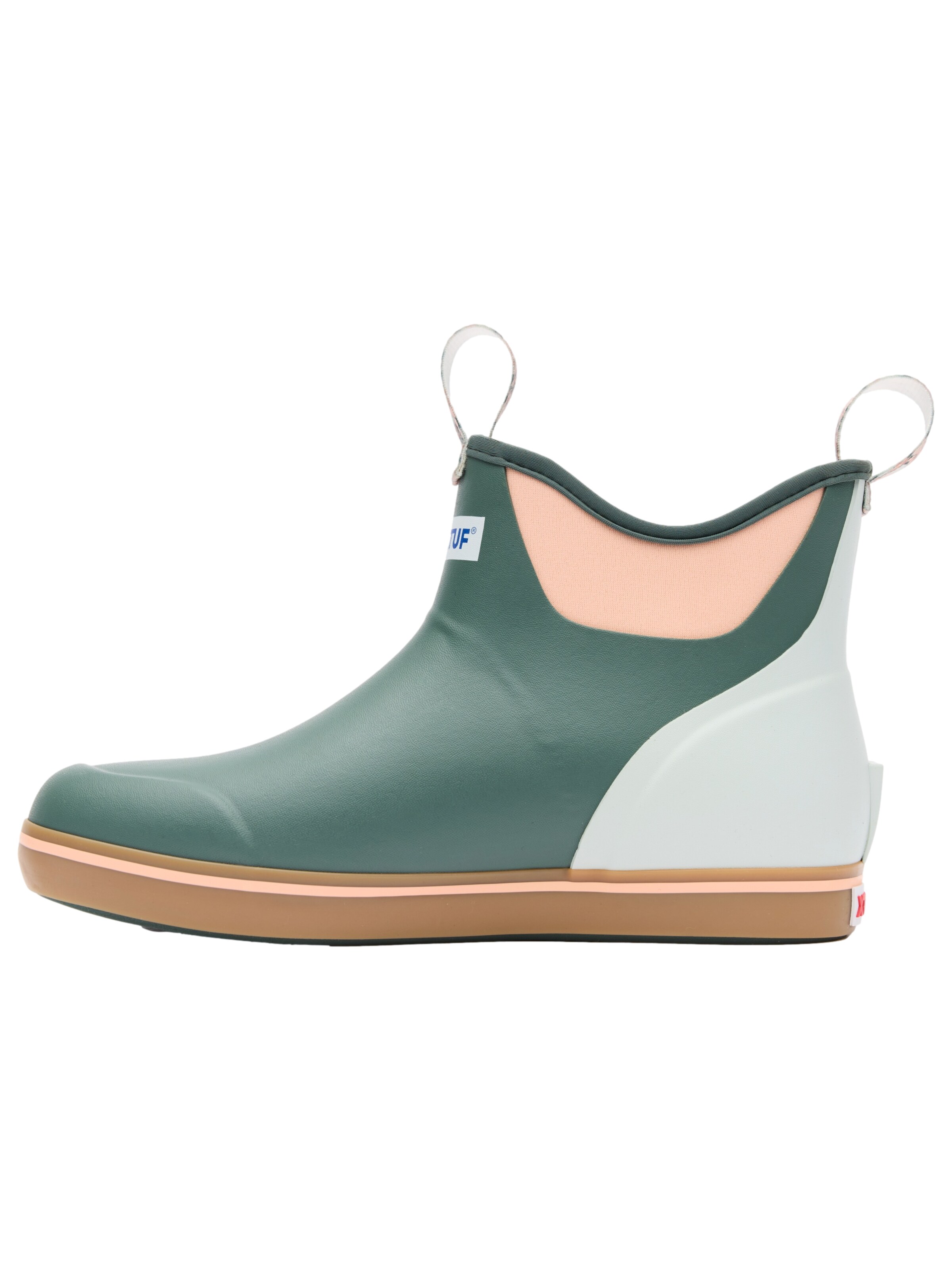 XtraTuf Gummistiefel 'Womens Ankle Deck Boot'‌‌‌‌ in Grün: Vorderseite