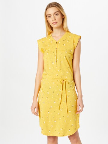Ragwear Letní šaty 'ZOFKA' – žlutá: přední strana