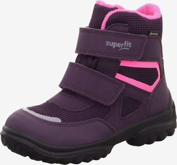 SUPERFIT Snow Boots 'Snowcat' in Purple: front