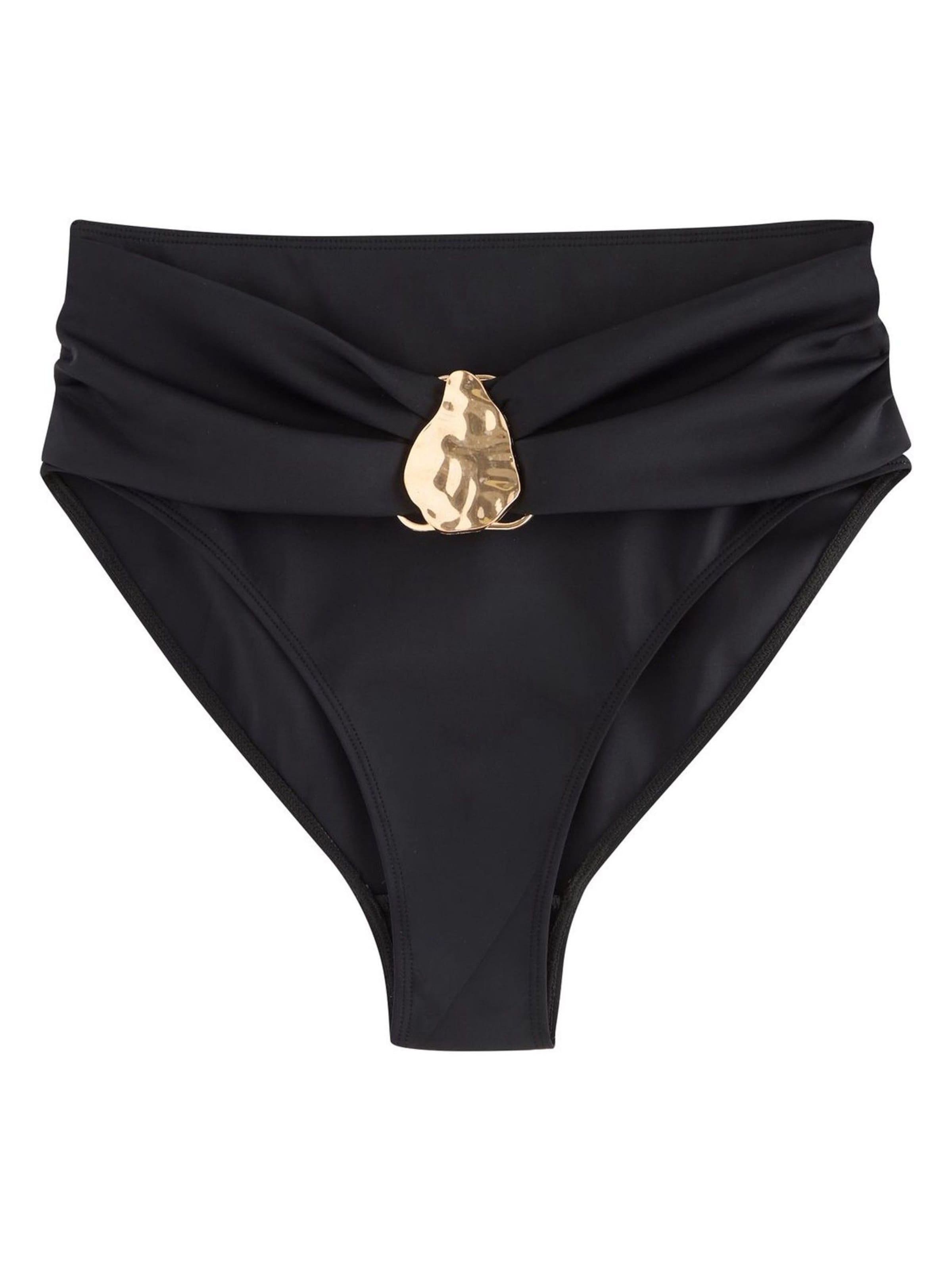 Lipsy Bas de bikini en XS en noir, Vue avec produit