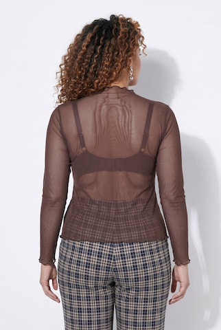 MIAMODA Shirt in Braun