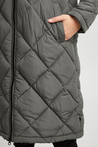 Oxmo Between-Seasons Coat 'Stanca' in Grey