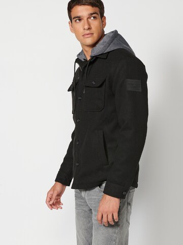 KOROSHI Between-season jacket 'Jägerin' in Black
