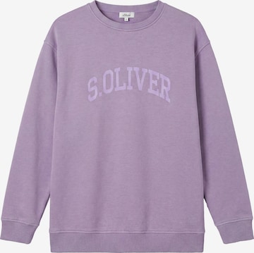 s.Oliver - Sudadera en lila: frente
