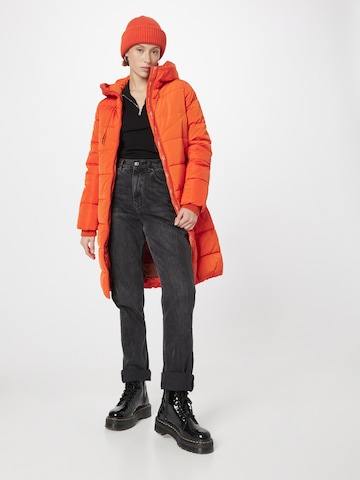 Manteau mi-saison QS en orange