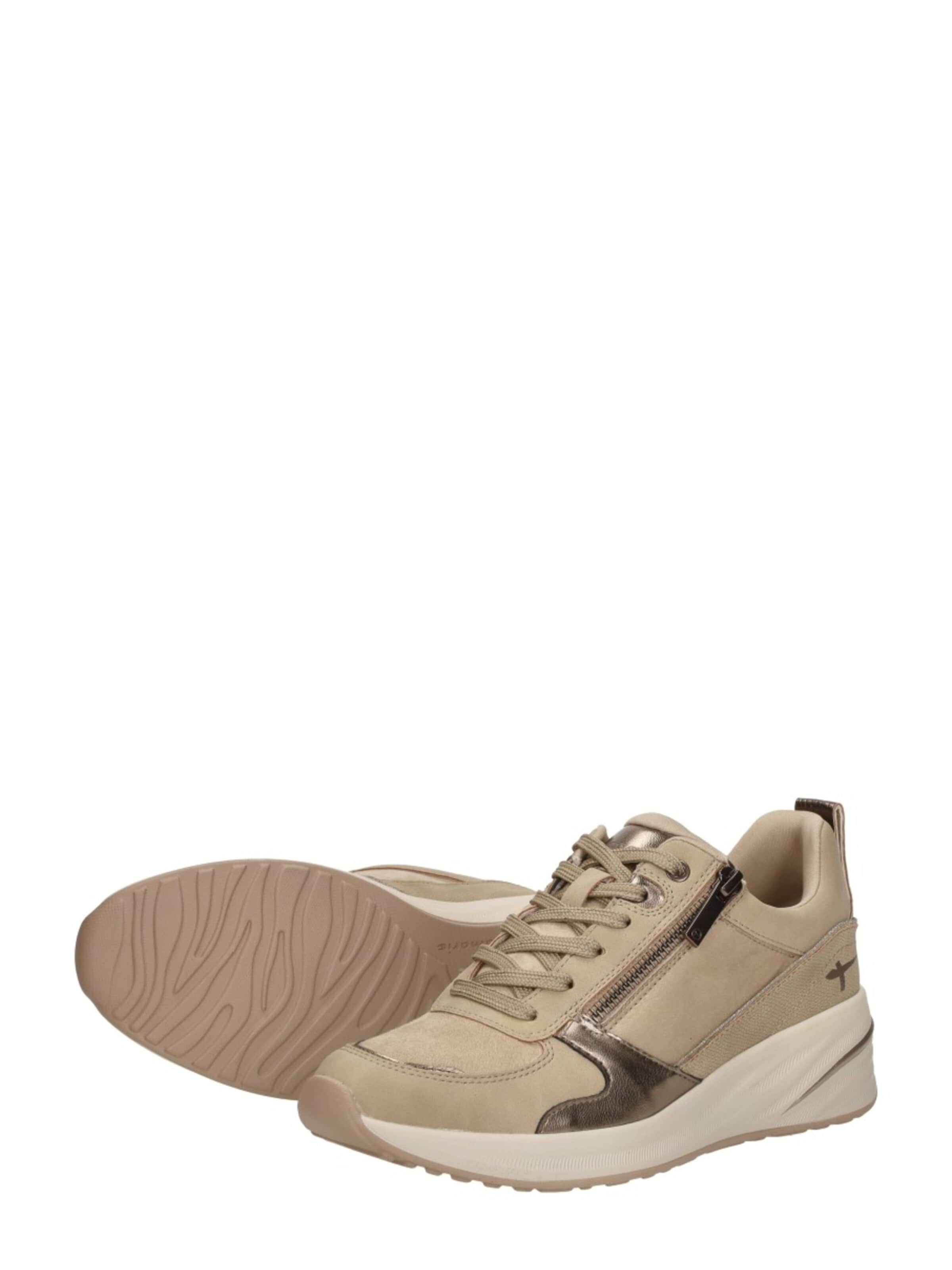 Tamaris Sneakers laag 'Sneakers Laag' in Beige