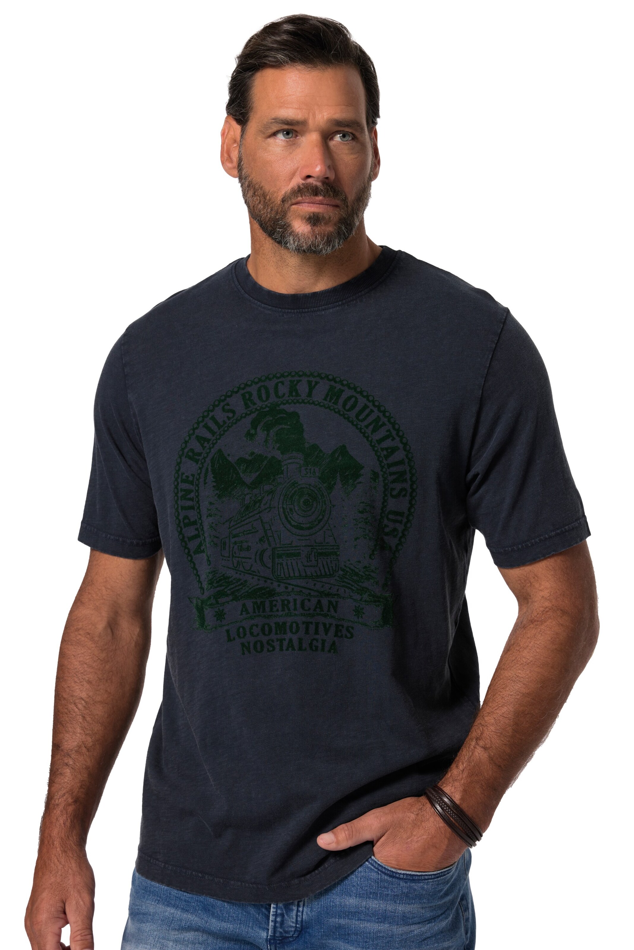 JP1880 Shirt in Grey: front