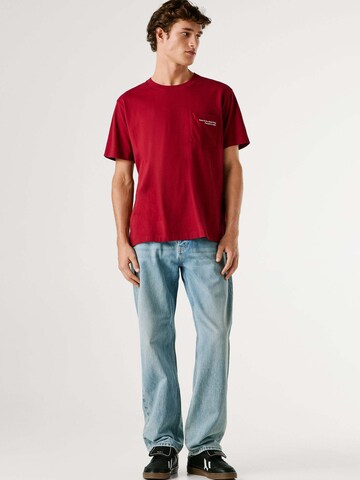 Maglietta 'SOMER' di Pepe Jeans in rosso