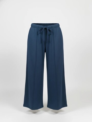No Matter What Wide leg Broek in Blauw