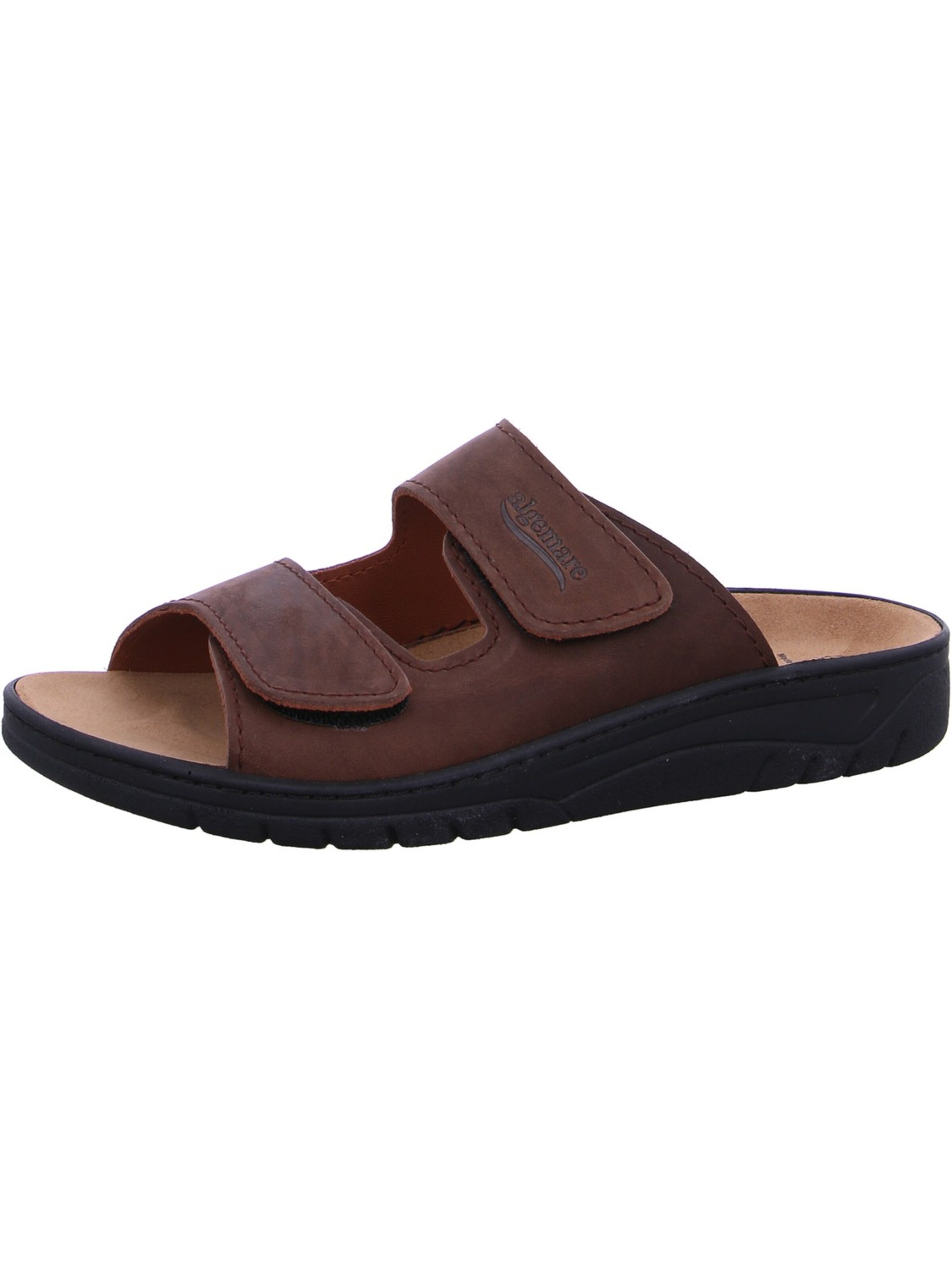 ALGEMARE Pantolette‌‌‌‌‌‌‌‌‌‌ in Braun: Vorderseite