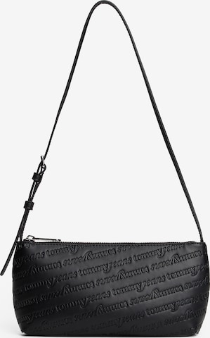 Tommy Jeans - Bolso de hombro 'MUST' en negro: frente