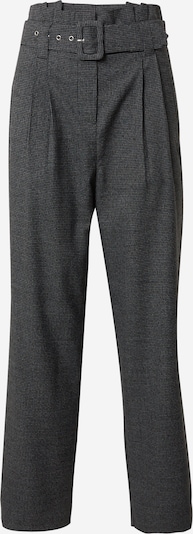 EDITED Pantalon à pince 'Mya' en gris foncé / noir, Vue avec produit