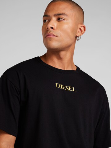 DIESEL - Camisa 'T-BOXT-Q20' em preto