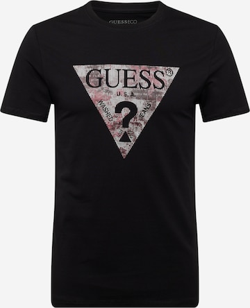 GUESS Shirt in Zwart: voorkant