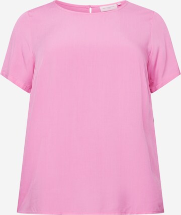 ONLY Carmakoma Blouse 'Anita' in Pink: front