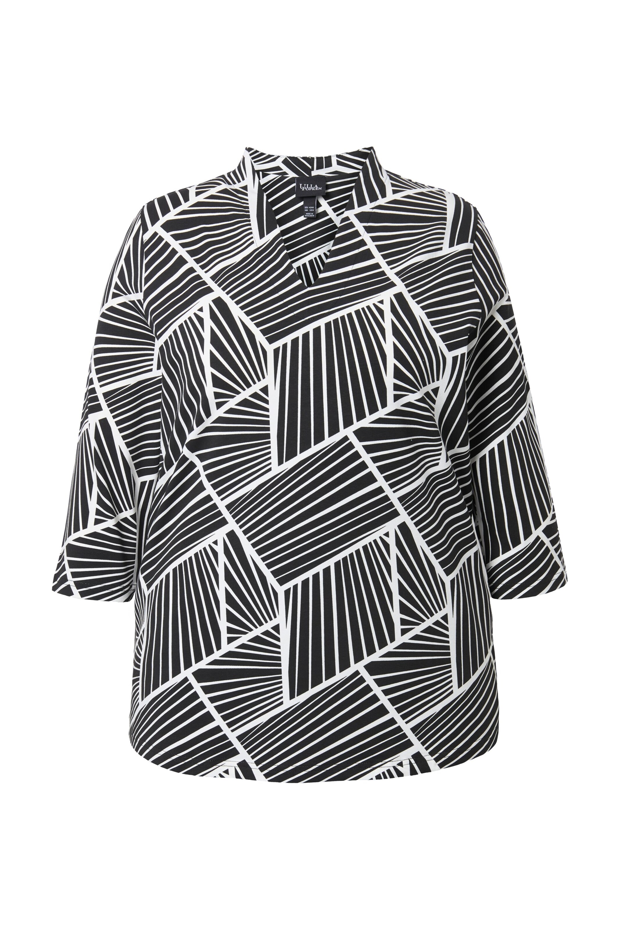 Ulla Popken Blouse in Black: front