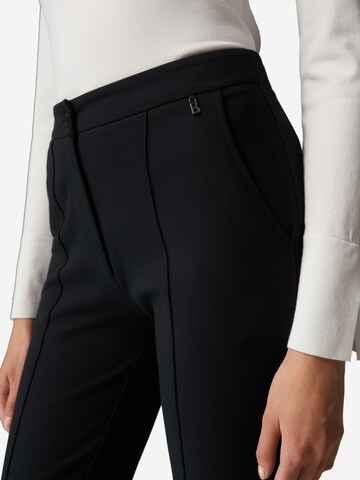 BOGNER Slim fit Trousers 'April' in Black
