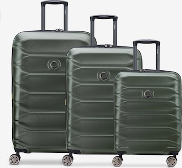 Ensemble de bagages 'Meteor' Delsey Paris en vert : devant