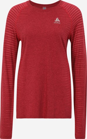 ODLO - Camiseta funcional 'ESSENTIAL' en rojo: frente