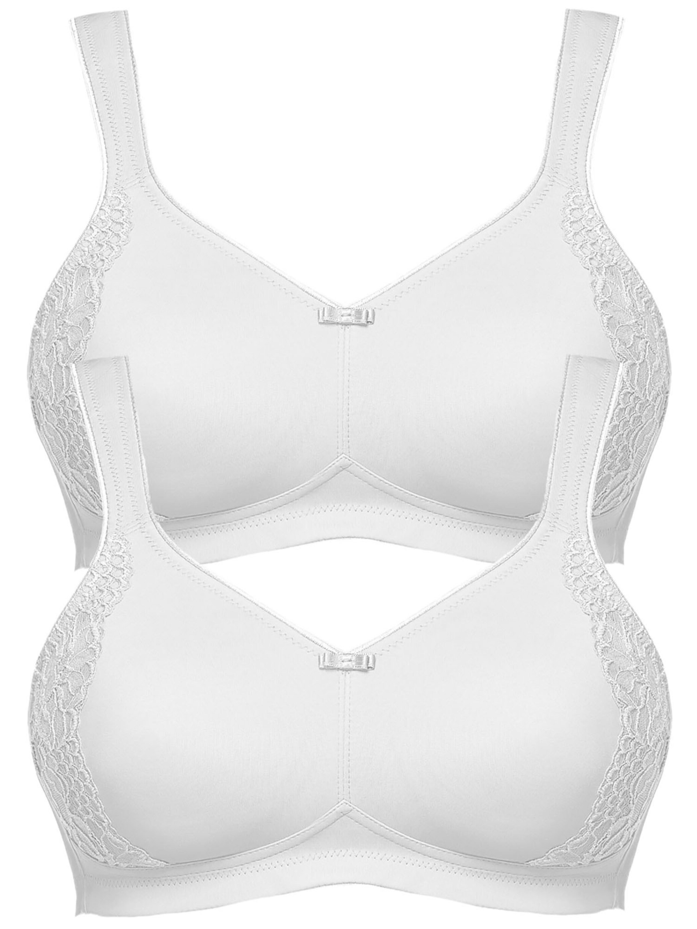 SUSA Minimiser Bra 'London' in White: front