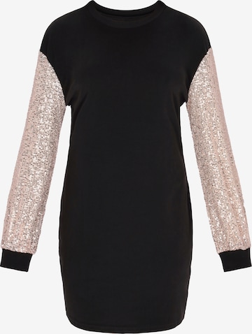 faina Cocktailmekko värissä musta: etupuoli