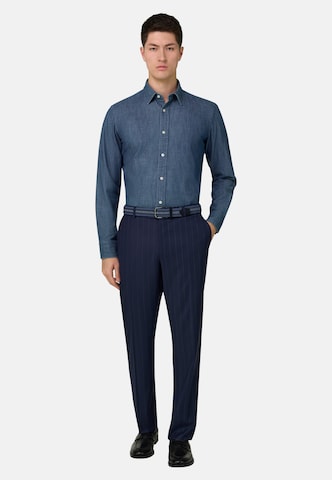 Boggi Milano Regular fit Button Up Shirt in Blue