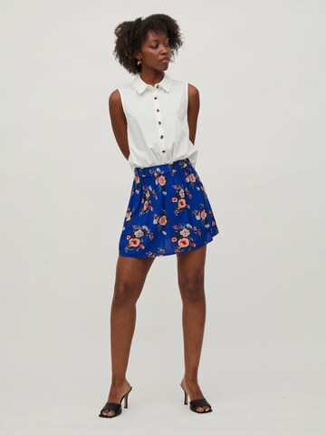 Vila Petite Skirt 'Mesa' in Blue