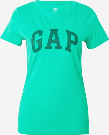 T-shirt GAP en vert : devant