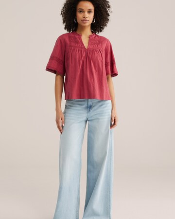 WE Fashion Блузка в Красный