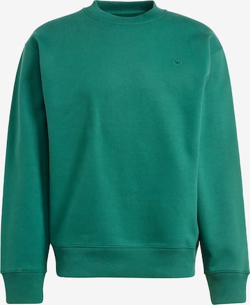 ADIDAS ORIGINALS Sweatshirt 'Adicolor Contempo' in Groen: voorkant