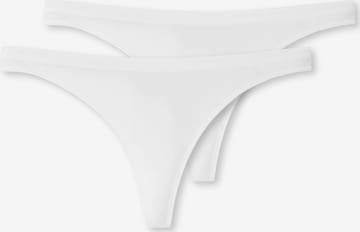 SCHIESSER Thong in White