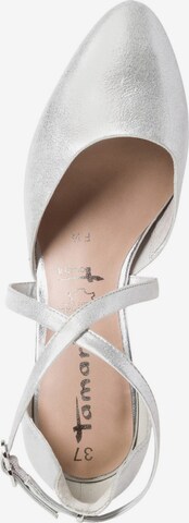 TAMARIS Slingpumps in Zilver