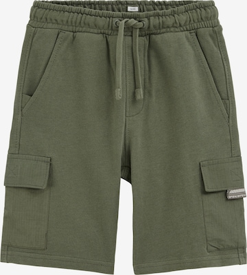 žalia WE Fashion Standartinis Kelnės: priekis