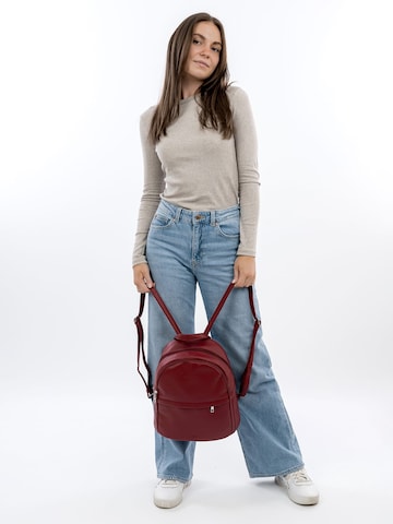 Emily & Noah Backpack ' E&N Tours RUE 09 ' in Red: front