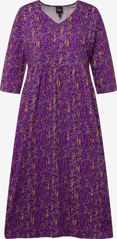 Ulla Popken Dress in Purple: front