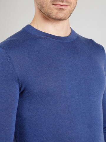 SELECTED HOMME Pullover 'SLHTray' i blå