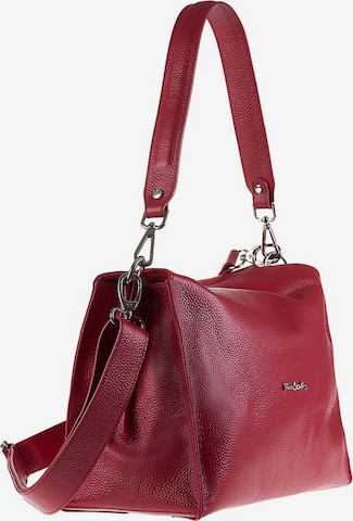 Sac bandoulière PIERRE CARDIN en rouge : devant