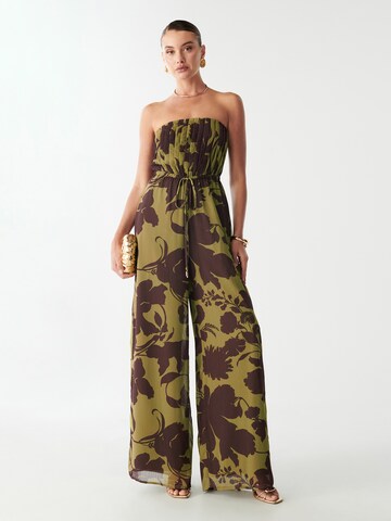 BWLDR Kezeslábas 'Alias' - zöld: elől