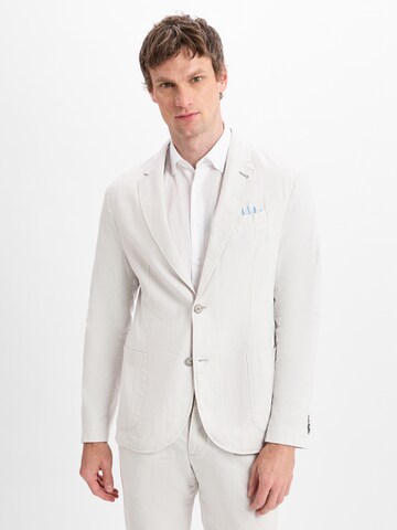 Nils Sundström Regular fit Business Blazer in Beige: front