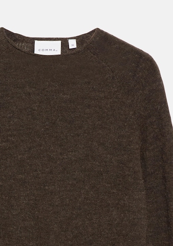 COMMA Pullover in Braun: Vorderseite