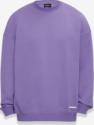 Dropsize Sweatshirt in Lila: voorkant