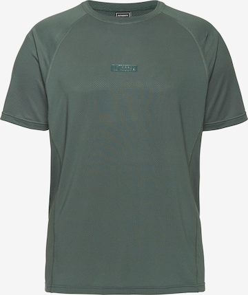 T-Shirt Authentic Le Jogger en vert : devant