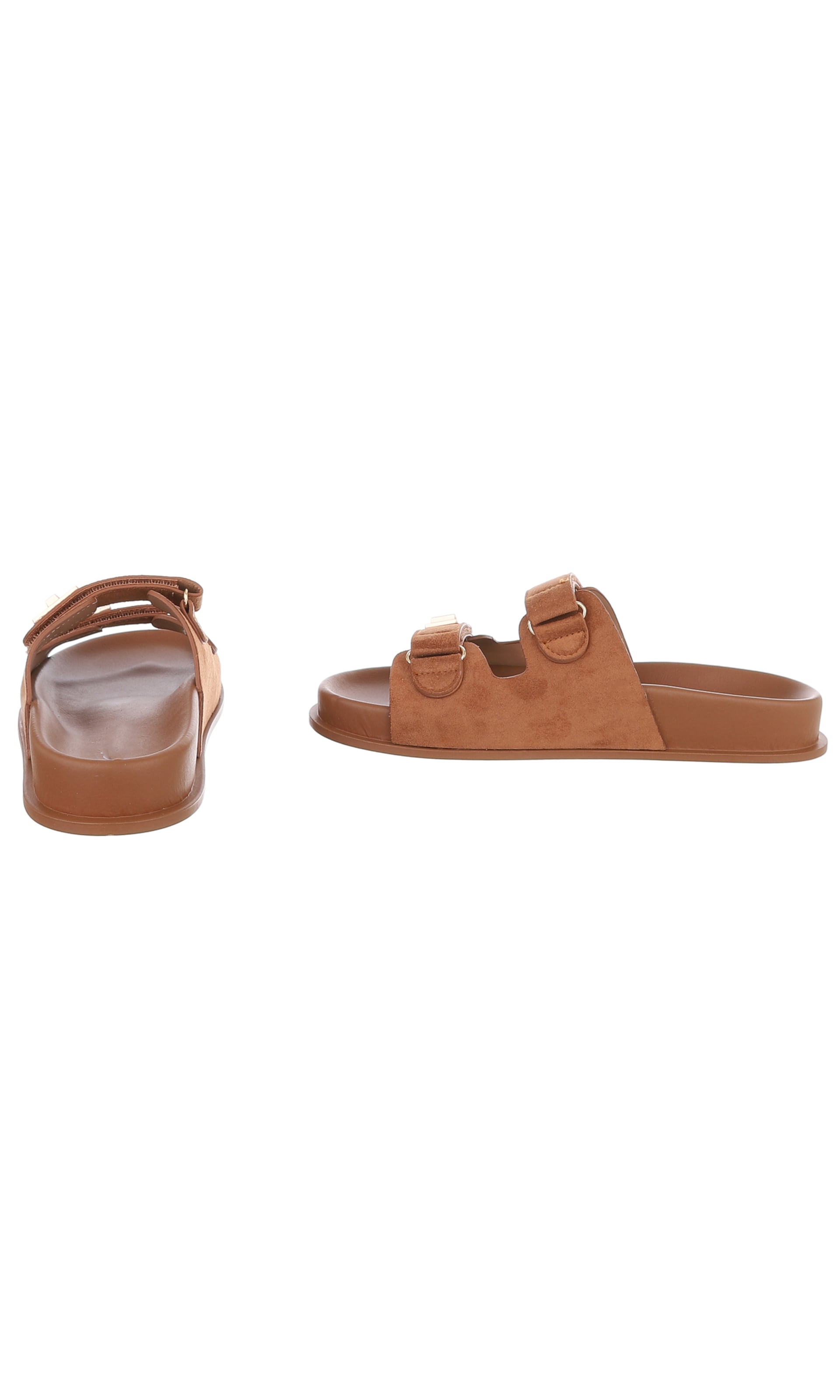 Ital-Design Pantolette in Braun