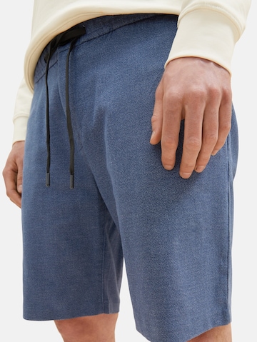 TOM TAILOR DENIM Loosefit Broek in Blauw