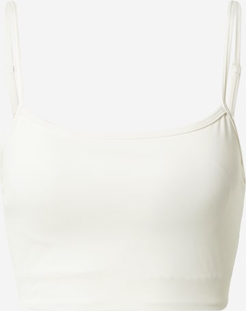 Bustier Soutien-gorge 'Lunar Luxe' Moonchild Yoga Wear en blanc : devant