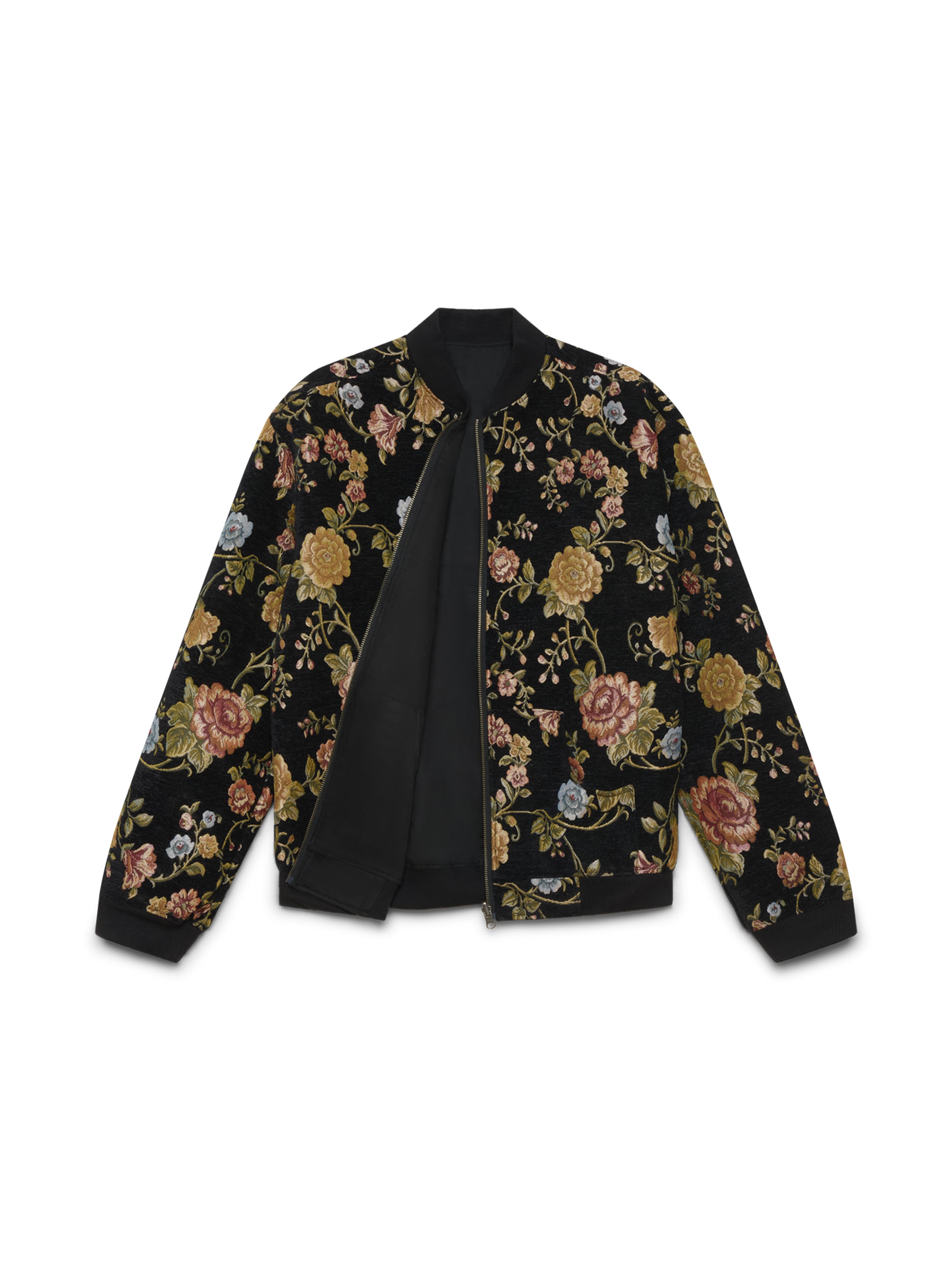 Yahmo - Chaqueta de entretiempo 'Siggi' en negro: frente