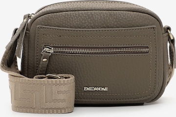 Emily & Noah Skuldertaske 'Heidi ' i brun: forside