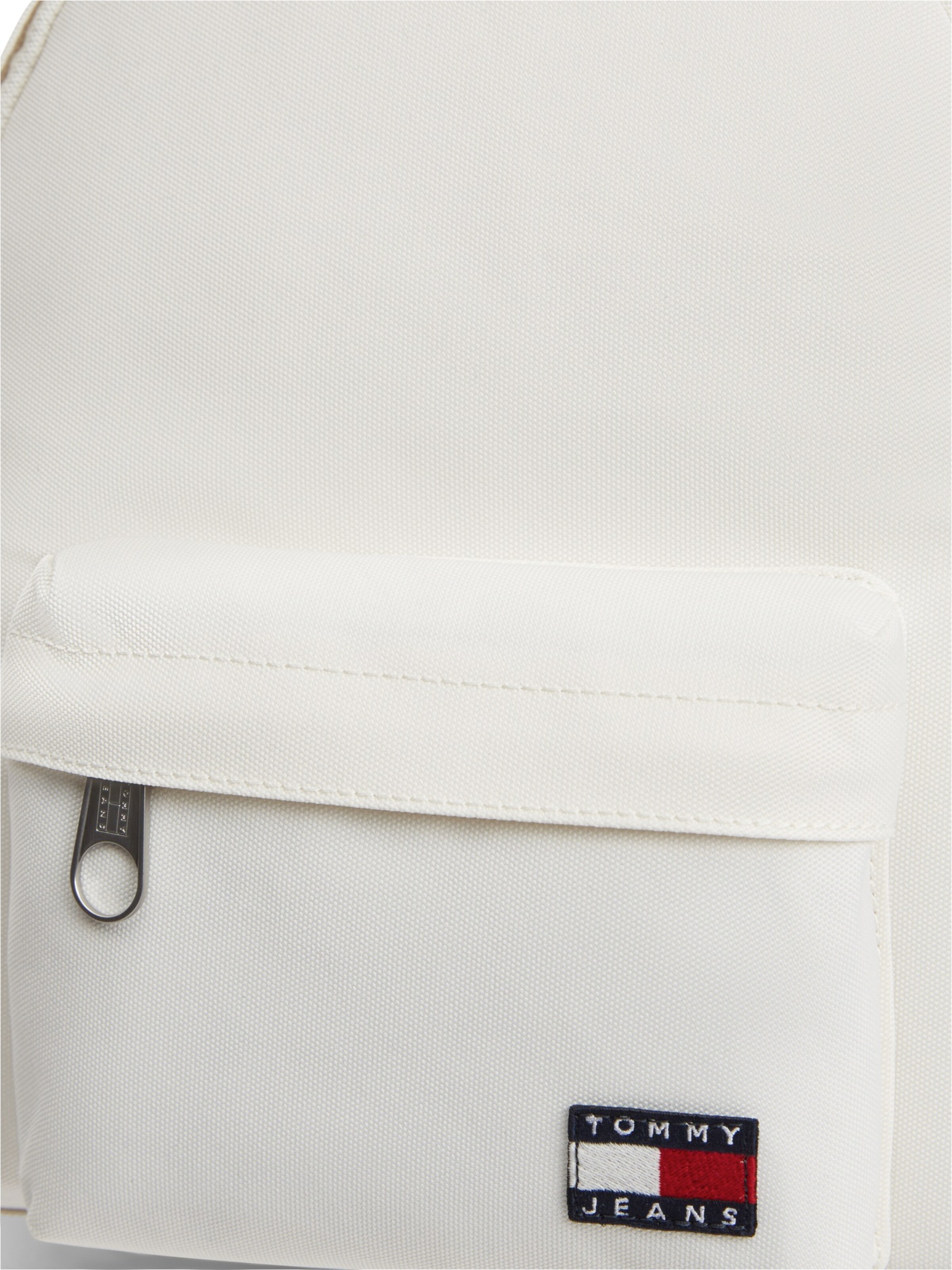 Tommy Jeans Reppu 'ESS DAILY' värissä valkoinen