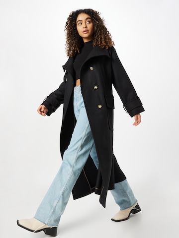 Sisley Between-Seasons Coat in Black