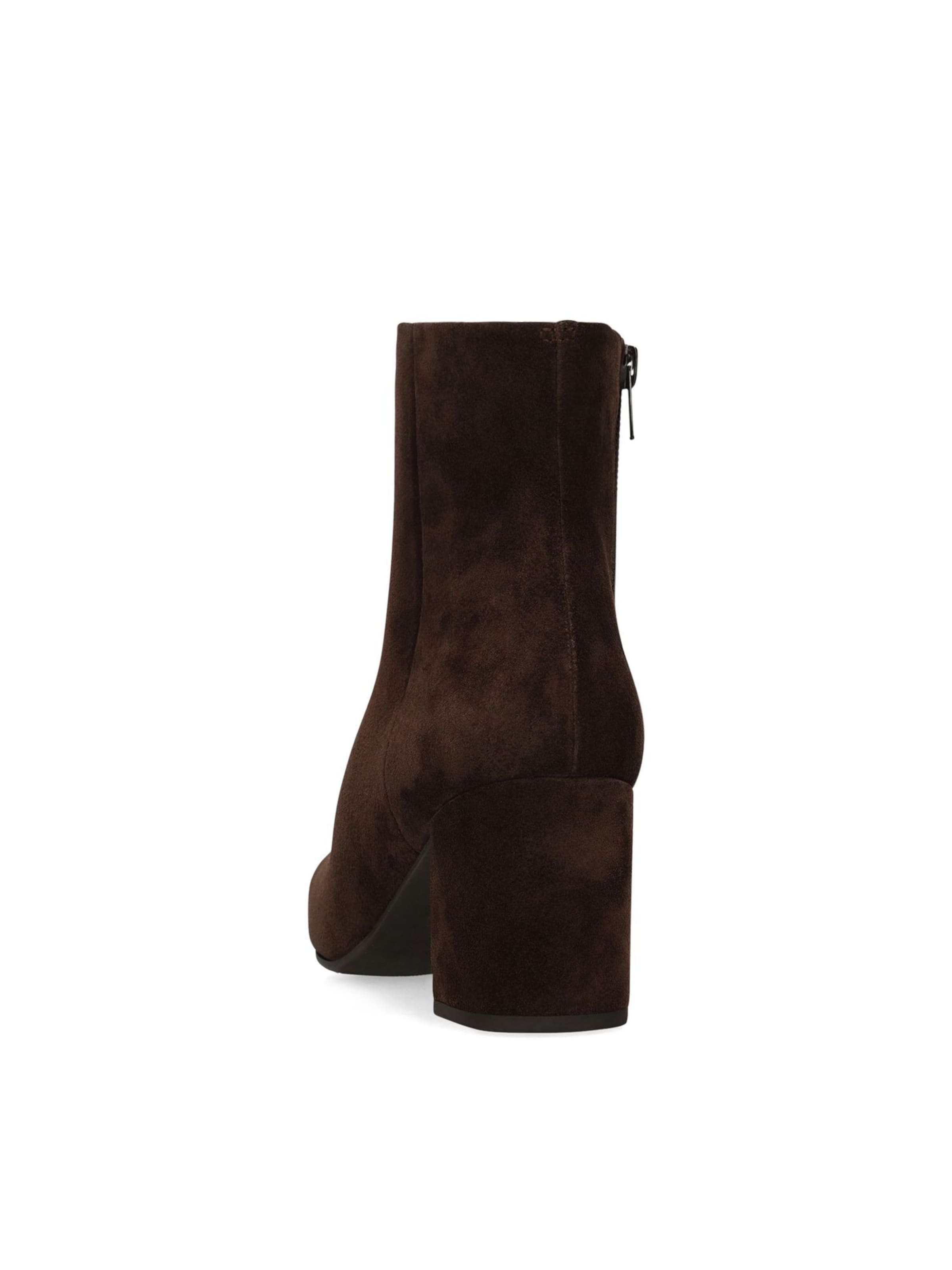 MANFIELD Ankle Boots in Brown